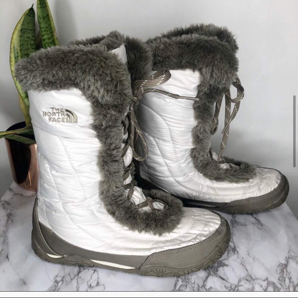 Northface Nuptse Fur Winter Boots